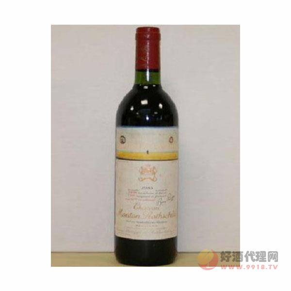 1983年木桐正牌-葡萄酒