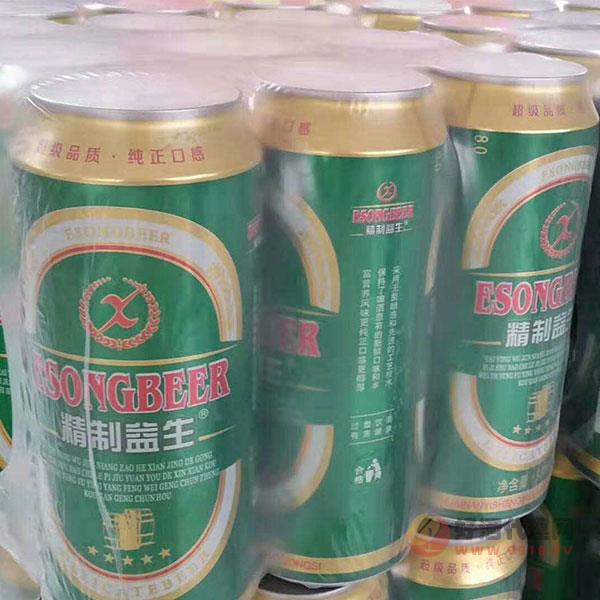 益生精制啤酒500ml