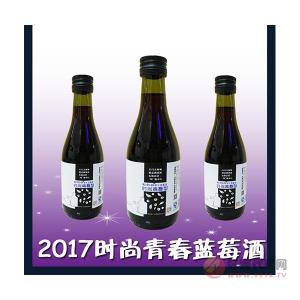 供应-2017松韵谷时尚青春型野生蓝莓酒