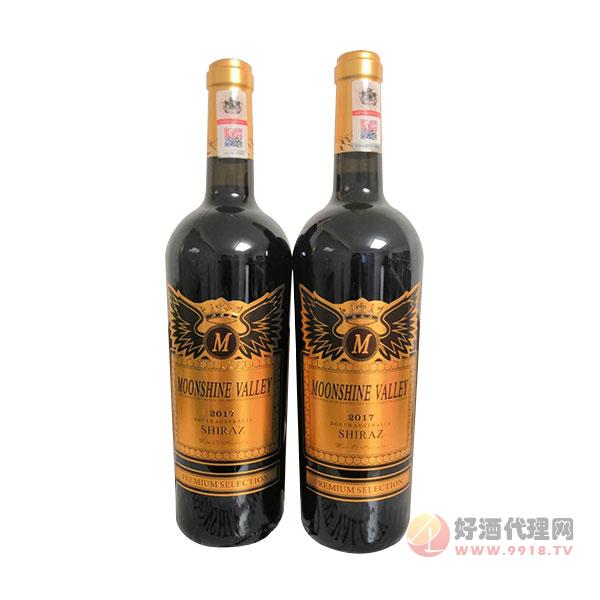 月光谷优选西拉干红葡萄酒750ml