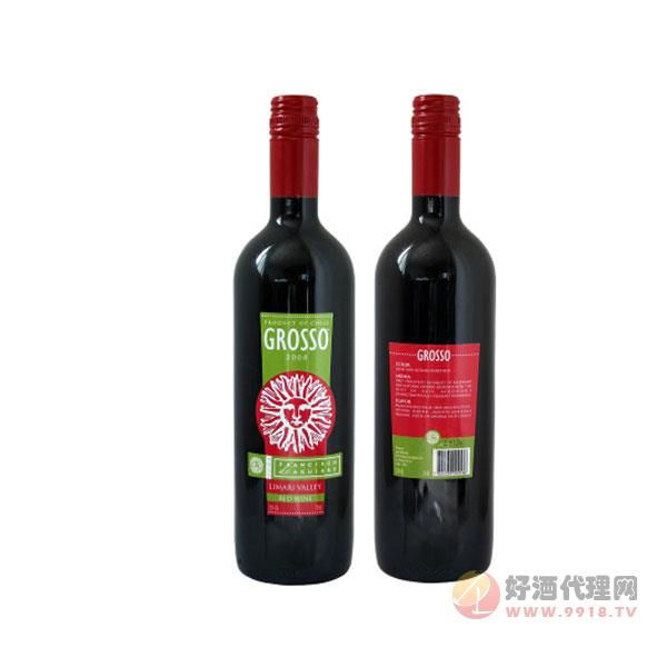 格罗索红葡萄酒2008