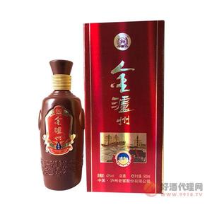 金泸州紫陶装白酒42度500ml