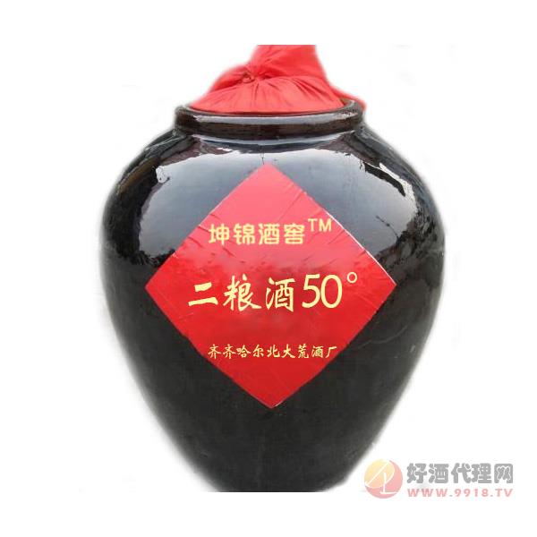北大荒二粮酒50°坛装
