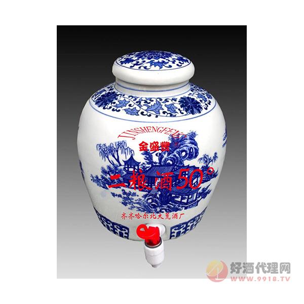 北大荒二粮酒50°坛装