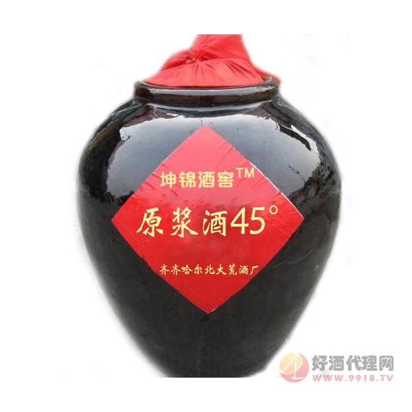 北大荒坛装酒原浆酒45°