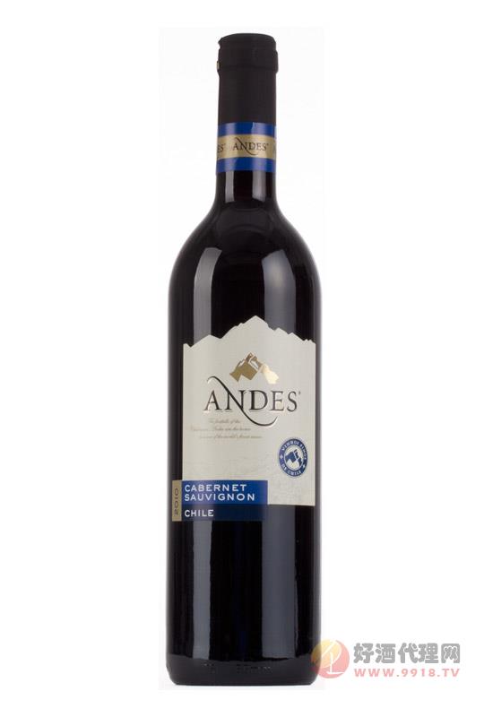 安第斯赤霞珠红葡萄酒