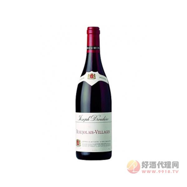 约瑟夫杜鲁安博若莱村酿干红葡萄酒.