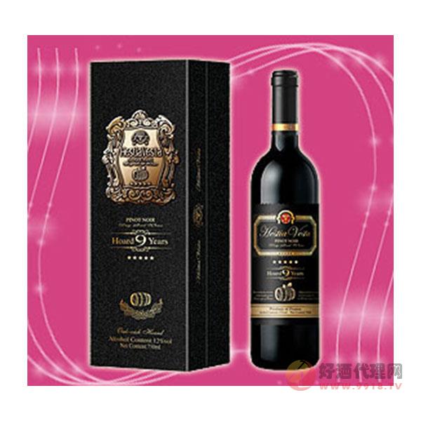 维斯塔黑品诺干红葡萄酒（窖藏9年）