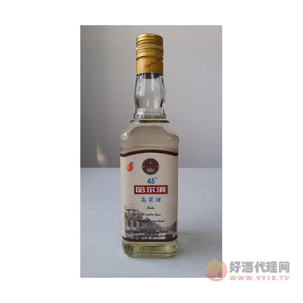 龙江福哈尔滨酒45%voL-500ml
