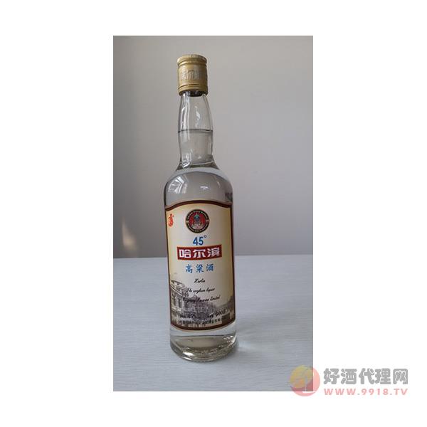 龙江福哈尔滨酒45%voL-600ml