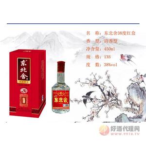 东北舍38度盒酒450ml