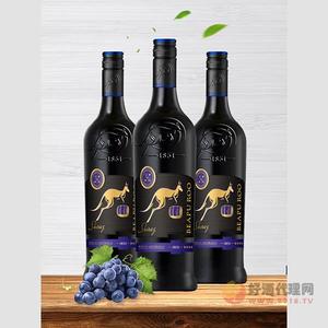 巴布袋鼠西拉干红葡萄酒