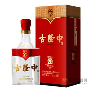 古隆中窖龄酒20年白酒500ml