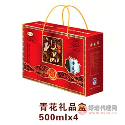 黄龙宴青花礼品盒酒500ml