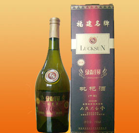 莆田绿森庄园干型枇杷酒