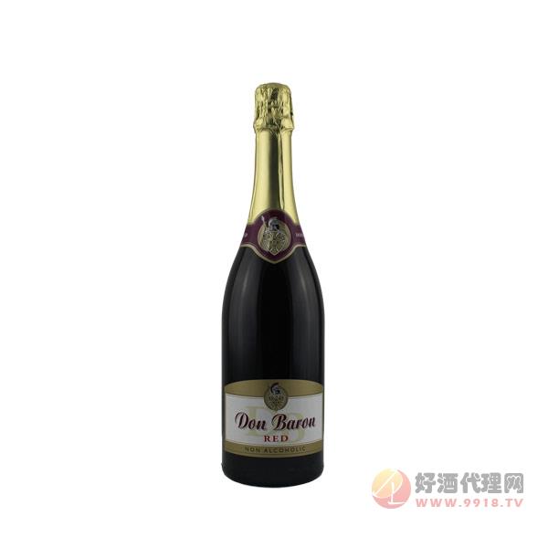 唐巴伦无酒精起泡红葡萄酒
