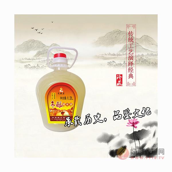 元盛昌冬酿糯米酒1.2L