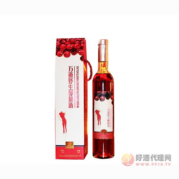 万通野生樱桃酒490ml