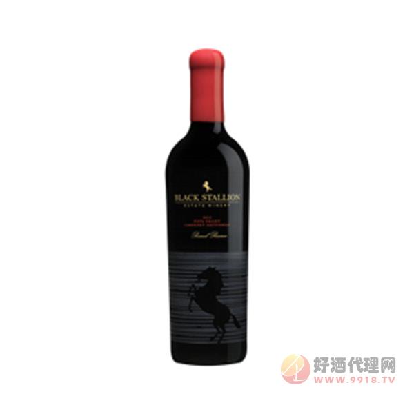 黑骏马酒庄橡木桶珍藏赤霞珠干红葡萄酒