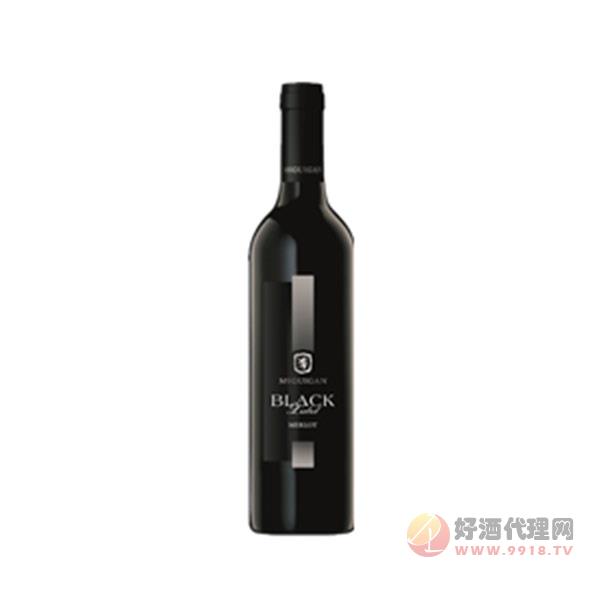 麦格根黑牌美乐红葡萄酒