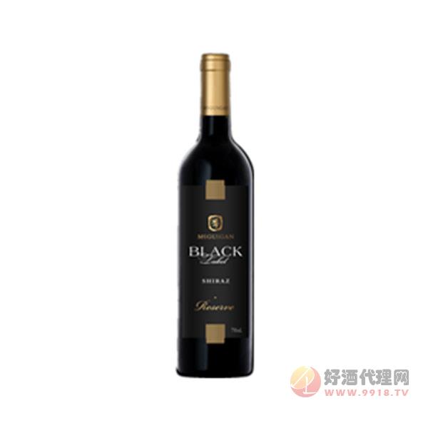 麦格根黑牌珍藏西拉红葡萄酒