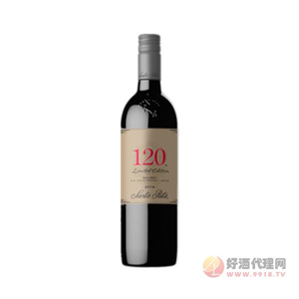 圣丽塔120限量珍藏马尔贝克干红葡萄酒
