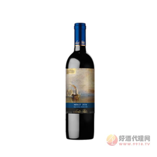圣丽塔国家画廊珍藏美乐干红葡萄酒
