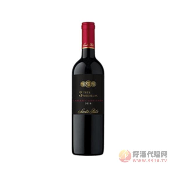 圣丽塔勋章赤霞珠干红葡萄酒