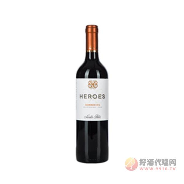 圣丽塔英雄佳美娜干红葡萄酒