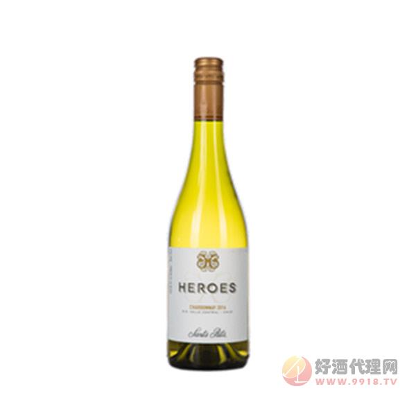 圣丽塔英雄霞多丽干白葡萄酒