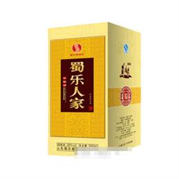 蜀乐人家（黄盒）白酒500ml