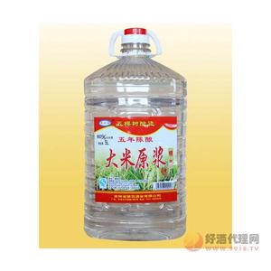 辽金大米原浆酒5L60度