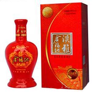 淡雅金福地喜庆白酒500ml
