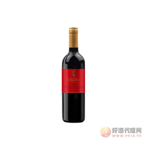 智利人西拉干红葡萄酒