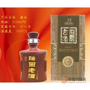 瑞田十八年陈原酿酒500ml