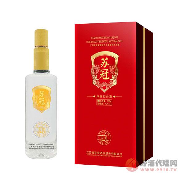 苏冠古韵白酒42度500ml