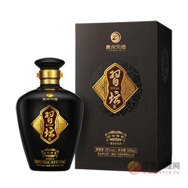 习坛封坛酱香酒（黑坛)500ml