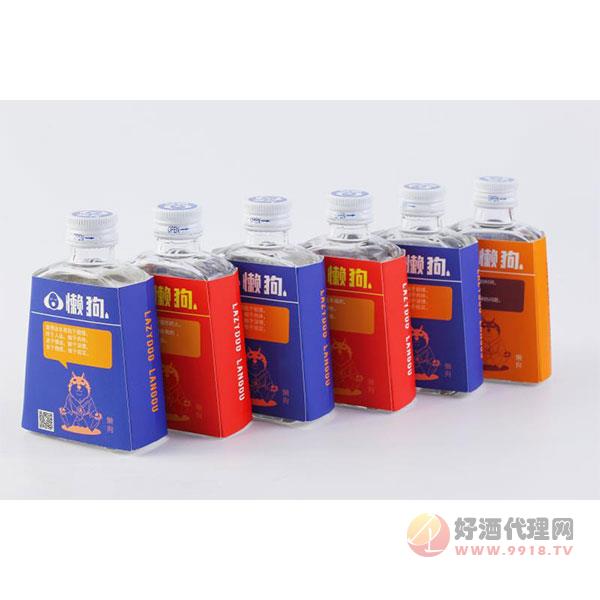 懒狗清香型小瓶白酒40度100ml