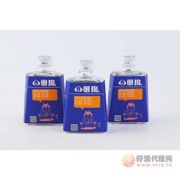 懒狗清香型小瓶白酒40度100ml