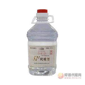 水明楼52度纯粮酒2L