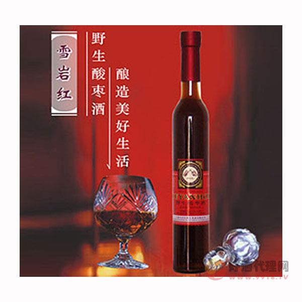 388ml红宝石雪岩红野生酸枣酒