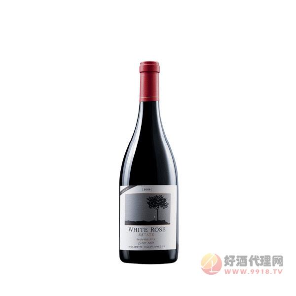 2009白玫瑰庄园邓迪山黑皮诺红葡萄酒