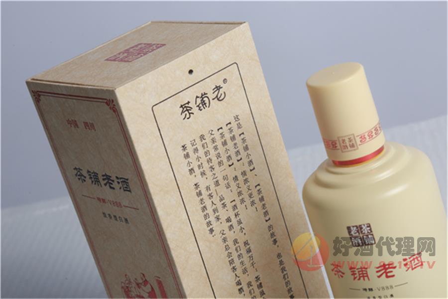 茶铺老酒特醇V888 52度500ml