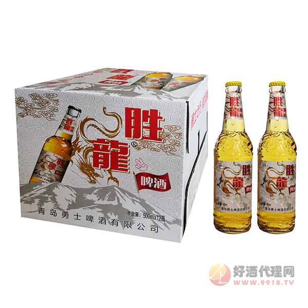 胜龍清爽啤酒-500ml×12瓶-8°P