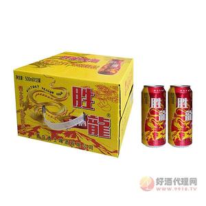 胜龍啤酒500ml×12罐-箱装