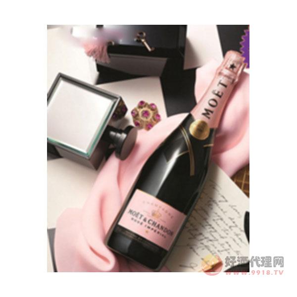 供应洋酒包邮Moet&Chandon-Champagne法国酩悦粉红香槟酒