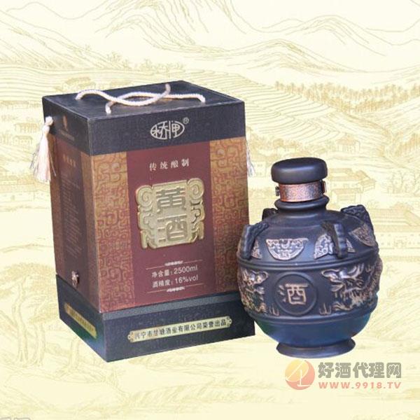 客家黄酒坛装