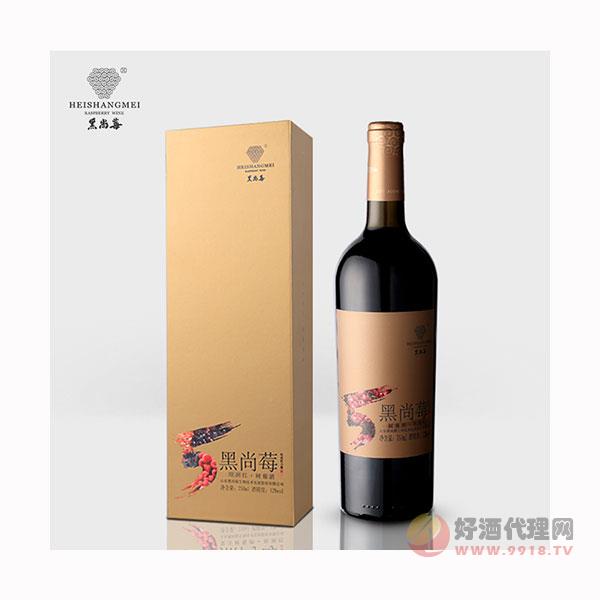 树莓果酒干红系列欧洲红750ML红树莓黑莓红酒原装果酒全佐餐酒