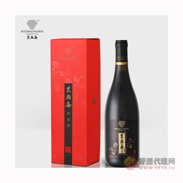 黑尚莓酒庄-树莓酒和风干红-原汁覆盆子酒单支礼盒