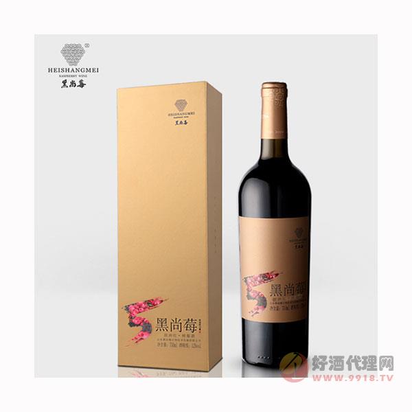 黑尚莓复方树莓酒-干型欧洲红-覆盆子酒果酒礼盒装